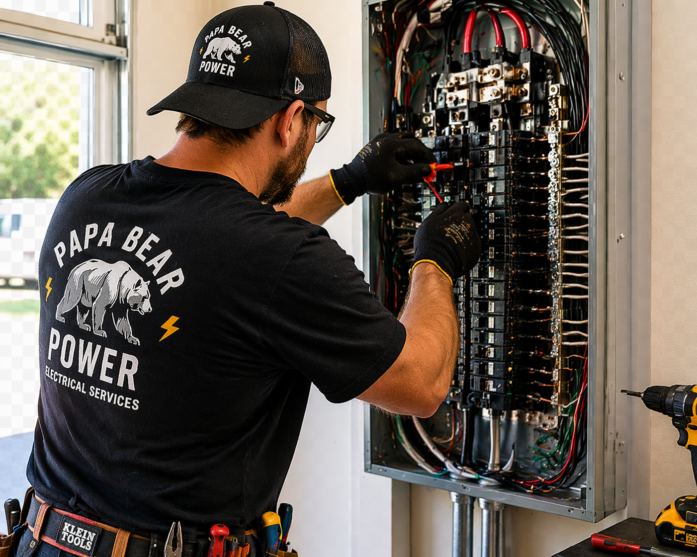 Papa Bear Power team at work